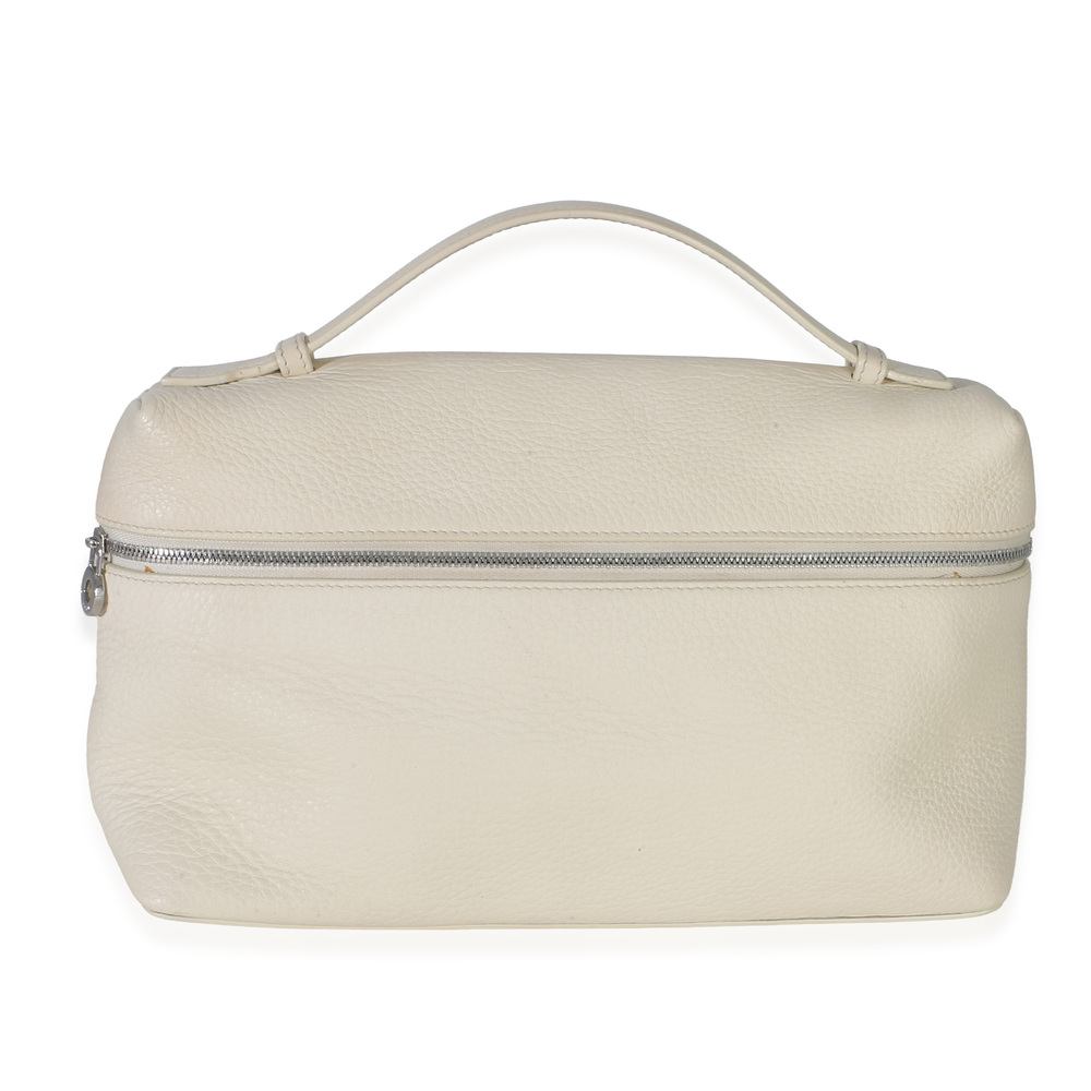 Loro Piana Cream Grained Calfskin Extra Pocket L27